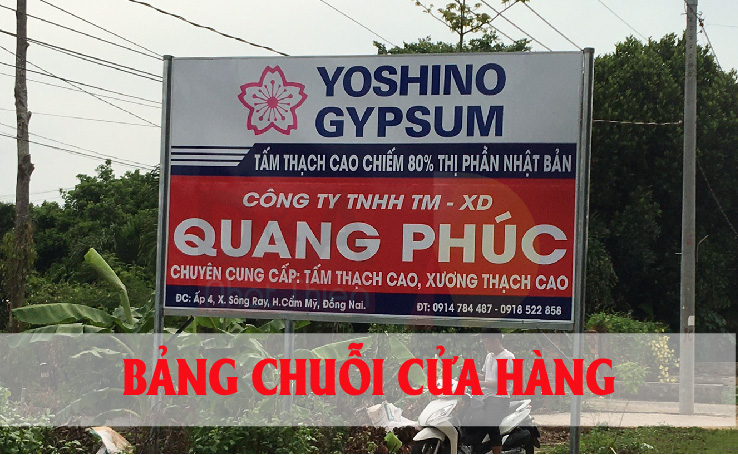 Làm bảng vẫy tôn dán decal Làm bảng vẫy tôn dán decal