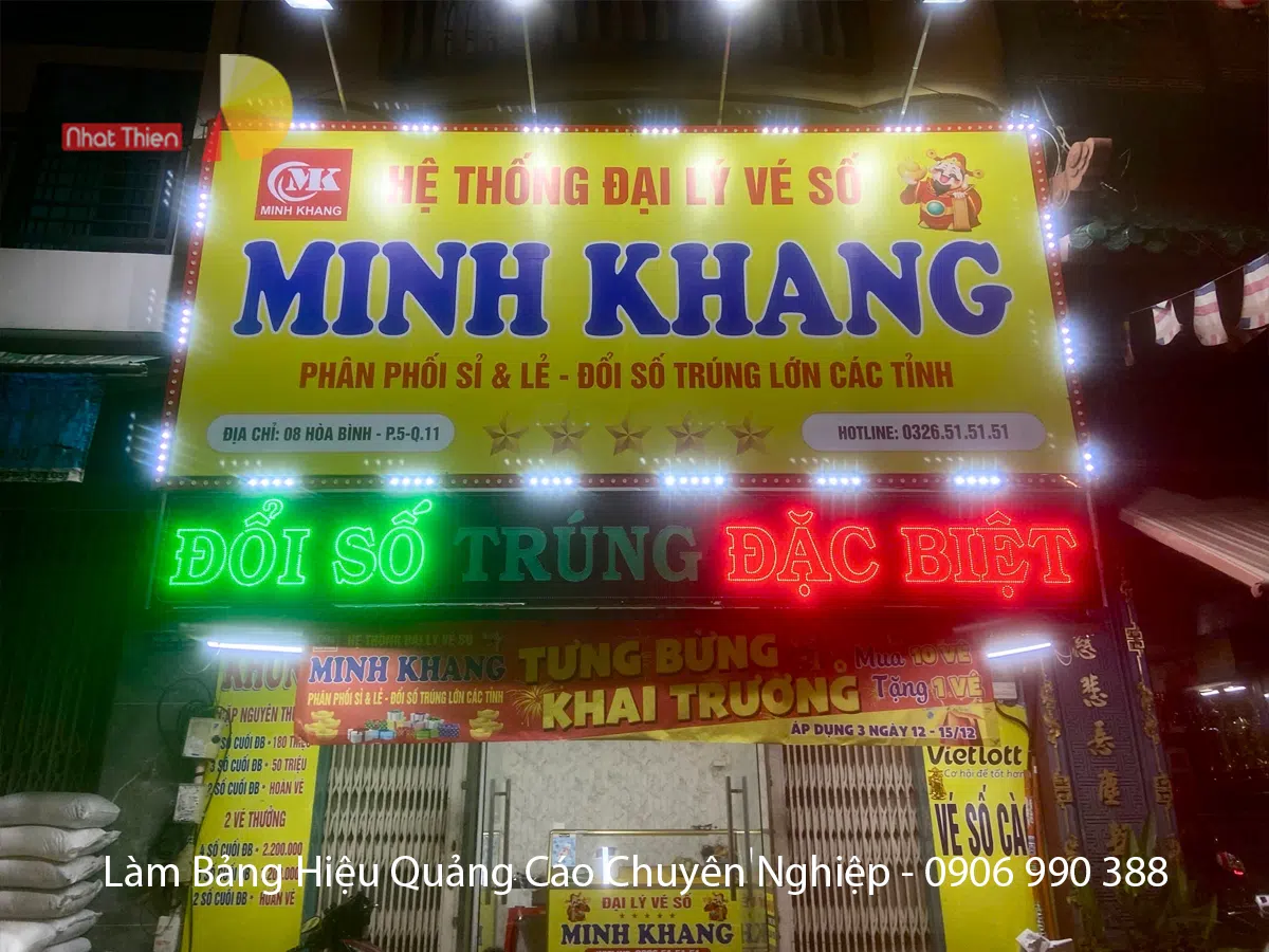 bảng hiệu căng bạt hiflex