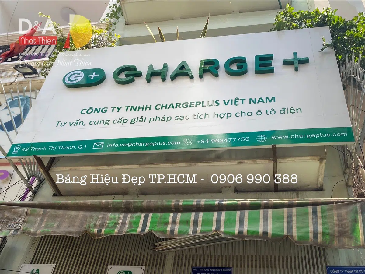 bảng hiệu công ty đơn giản