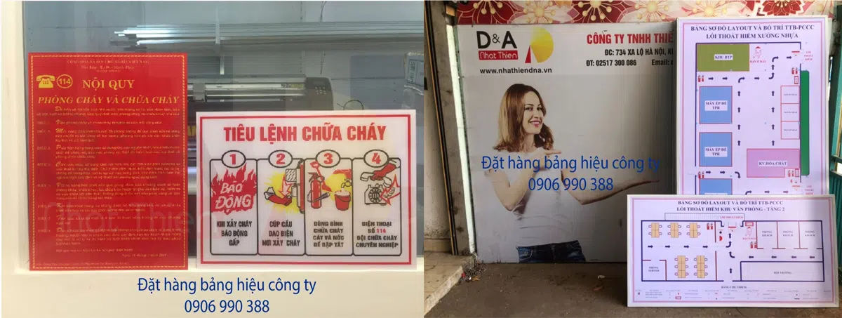 bảng pccc