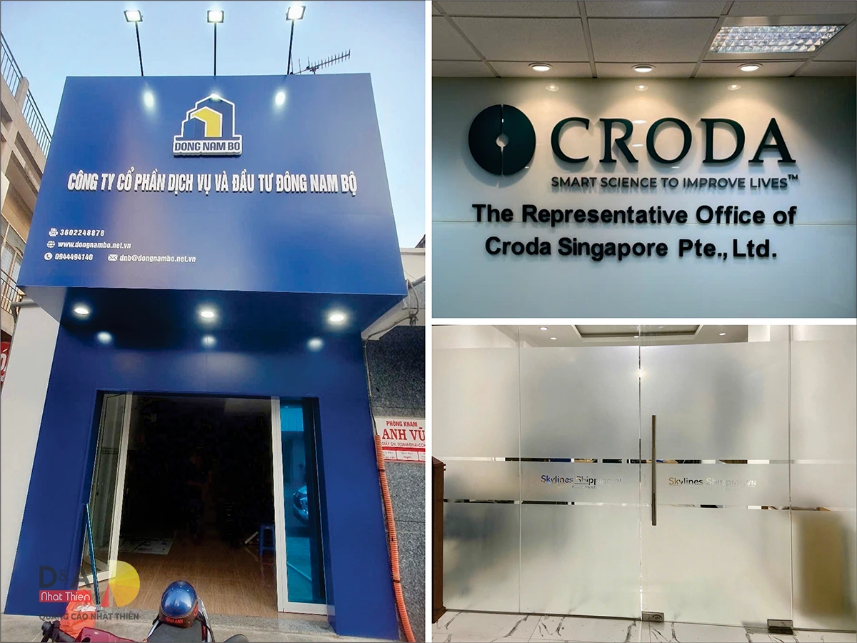 dịch vụ bảng hiệu công ty chuyên nghiệp tại TP.HCM