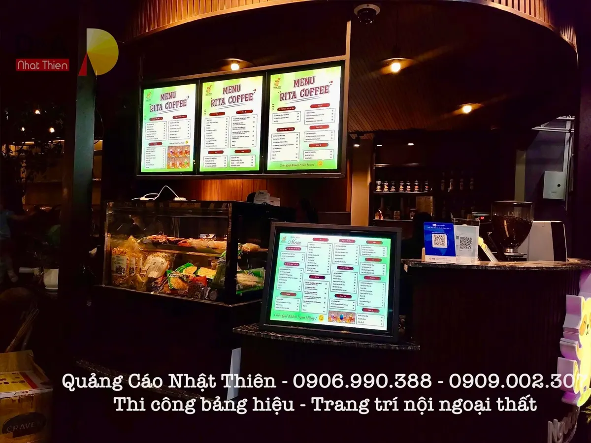 tranh đèn thay nội dung được