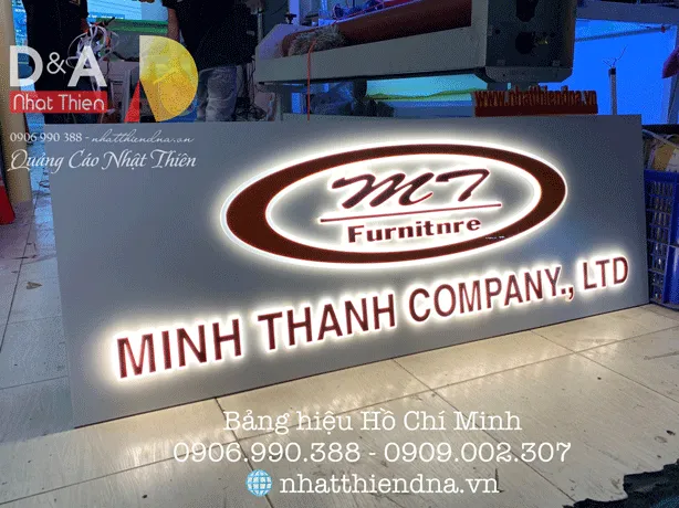 bảng logo tên công