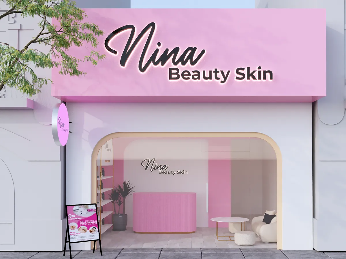 thiết kế spa nhỏ